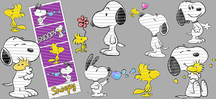 16oz Snoopy-SN-86